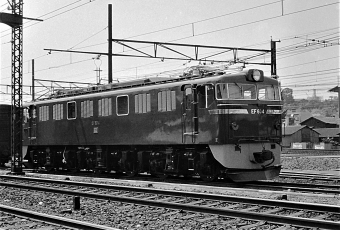 国鉄EF60形電気機関車 EF60 4 鉄道フォト・写真 by 鉄道のお爺さんさん ：1960年09月01日00時ごろ