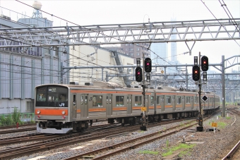 JR東日本 クハ205形 快速「むさしの号」 クハ205-59 鉄道フォト・写真 by 鉄道のお爺さんさん ：2014年07月24日08時ごろ