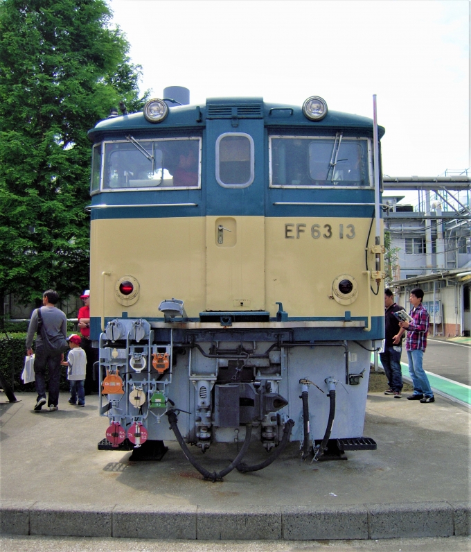 国鉄EF63形電気機関車 EF63 13 鉄道フォト・写真 by 鉄道のお爺さんさん ：2013年05月25日10時ごろ