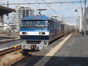 JR貨物 EF210形 EF210-114 鉄道フォト・写真 by Tsurugi2999さん 倉敷駅：2021年09月10日13時ごろ