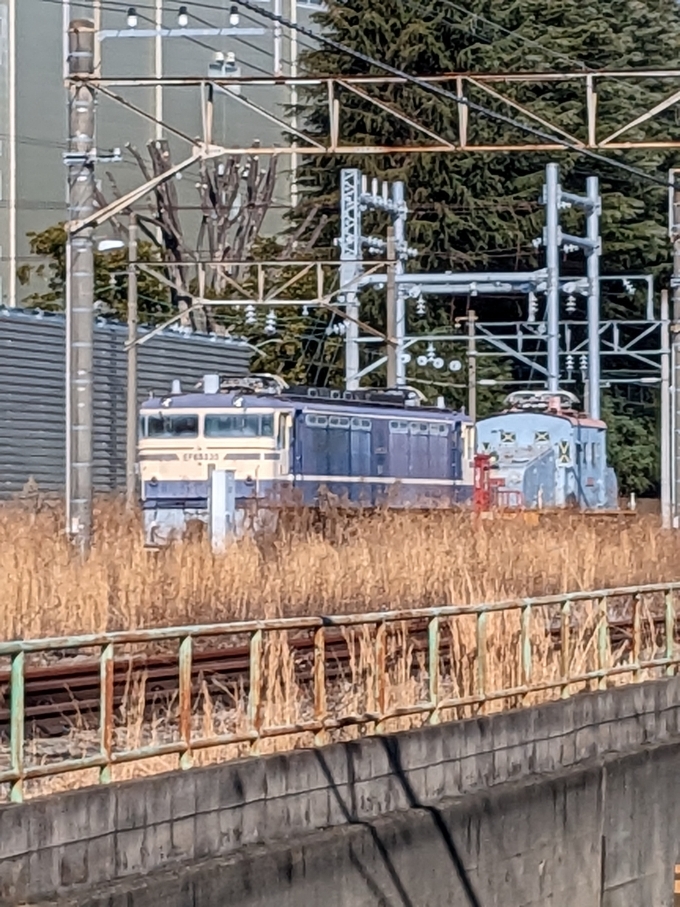 国鉄EF65形電気機関車 EF65535 鉄道フォト・写真 by Tsurugi2999さん 北府中駅：2023年01月30日09時ごろ