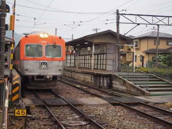 北陸鉄道モハ7700形 7701 鉄道フォト・写真 by Tsurugi2999さん 鶴来駅：2021年05月20日17時ごろ