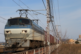 JR貨物 国鉄EF66形電気機関車 鉄道フォト・写真 by カフェラテさん ：2021年02月23日15時ごろ