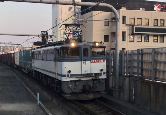 JR貨物 国鉄EF65形電気機関車 EF65-2063 鉄道フォト・写真 by 山陽5632F/utさん 加古川駅：2022年04月19日18時ごろ