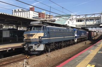 JR貨物 EF66形 EF66 27 鉄道フォト・写真 by 山陽5632F/utさん 西明石駅：2022年07月20日15時ごろ