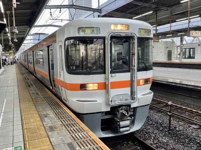 鉄道フォト・写真：JR東海313系電車 クモハ313-8 岐阜駅 鉄道フォト・写真 by 山陽5632F/utさん - 撮影日 2023/08/25 09:56