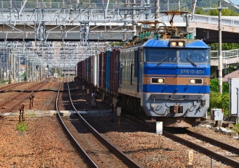 JR貨物 EF510形 EF510-504 鉄道フォト・写真 by シーホース21さん 島本駅：2021年10月08日11時ごろ