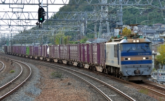JR貨物 EF510形 EF510-506 鉄道フォト・写真 by シーホース21さん 島本駅：2021年11月11日12時ごろ