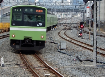 JR西日本 国鉄201系電車 鉄道フォト・写真 by シーホース21さん 鴫野駅 (JR)：2019年01月12日15時ごろ