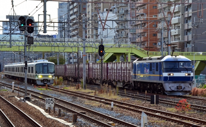 JR貨物 EF210形 EF210-339 鉄道フォト・写真 by シーホース21さん 東淀川駅：2022年11月24日14時ごろ