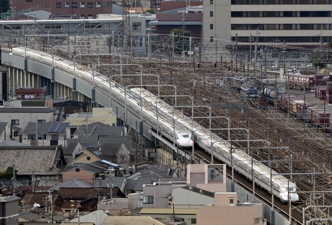 JR東海 N700系新幹線電車 鉄道フォト・写真 by シーホース21さん 京都駅 (JR)：2023年01月18日13時ごろ
