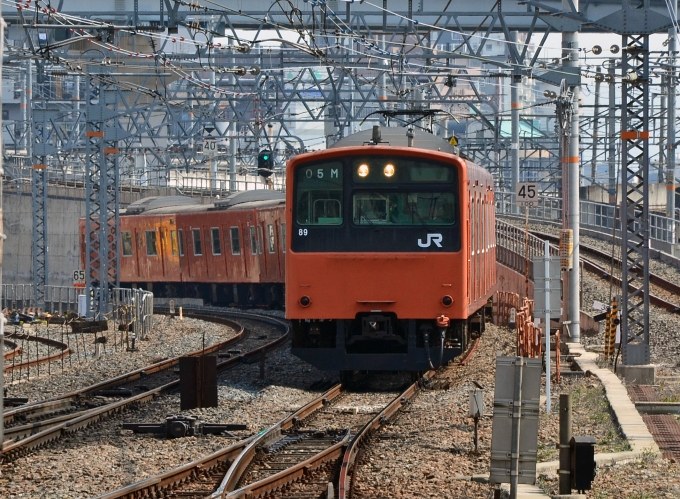 鉄道フォト・写真：JR西日本 国鉄201系電車 天王寺駅 (JR) 鉄道フォト・写真 by シーホース21さん - 撮影日 2016/03/06 12:45