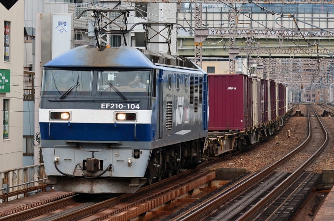 JR貨物 EF210形 EF210-104 鉄道フォト・写真 by シーホース21さん 野田駅 (JR)：2023年05月29日12時ごろ