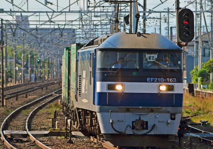 JR貨物 EF210形 EF210-163 鉄道フォト・写真 by シーホース21さん 清洲駅：2015年06月06日16時ごろ