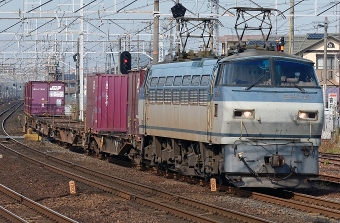 JR貨物 EF66形 EF66-121 鉄道フォト・写真 by シーホース21さん 清洲駅：2021年11月19日12時ごろ