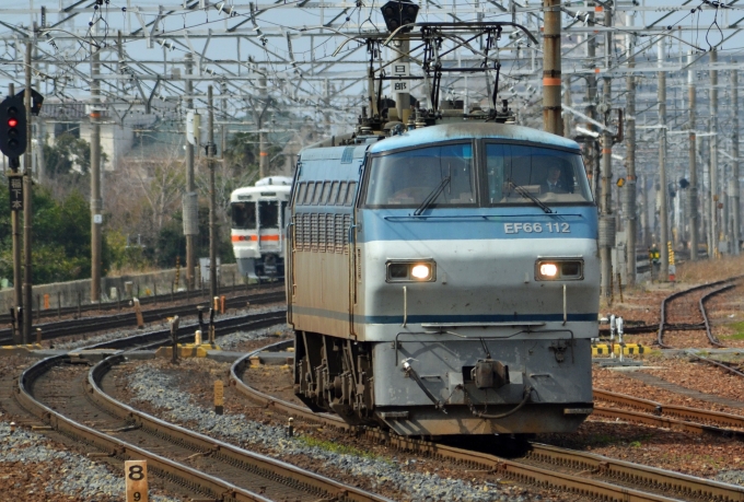 JR貨物 EF66形 EF66-112 鉄道フォト・写真 by シーホース21さん 清洲駅：2013年03月23日14時ごろ