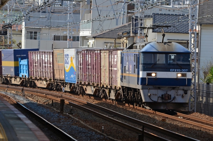 JR貨物 EF210形 EF210-307 鉄道フォト・写真 by シーホース21さん 須磨駅：2021年11月25日13時ごろ