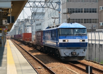 JR貨物 EF210形 EF210-127 鉄道フォト・写真 by シーホース21さん さくら夙川駅：2023年08月21日11時ごろ