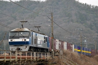 JR貨物 EF210形 EF210-155 鉄道フォト・写真 by シーホース21さん 上郡駅 (JR)：2024年02月15日11時ごろ