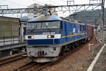 JR貨物 EF210形 EF210-307 鉄道フォト・写真 by シーホース21さん 上郡駅 (JR)：2024年02月15日13時ごろ