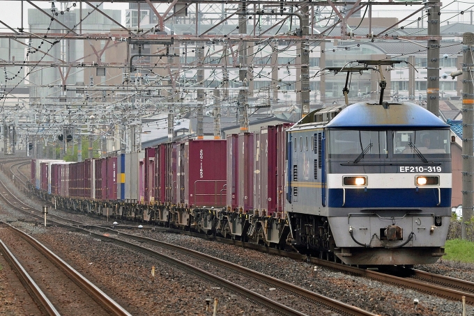 JR貨物 EF210形 EF210-319 鉄道フォト・写真 by シーホース21さん 長岡京駅：2024年04月18日10時ごろ