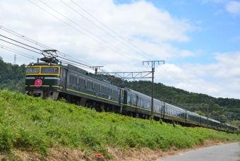 JR西日本 国鉄EF81形電気機関車 特別なトワイライトエクスプレス EF81-44 鉄道フォト・写真 by シーホース21さん 能登川駅：2015年06月06日11時ごろ