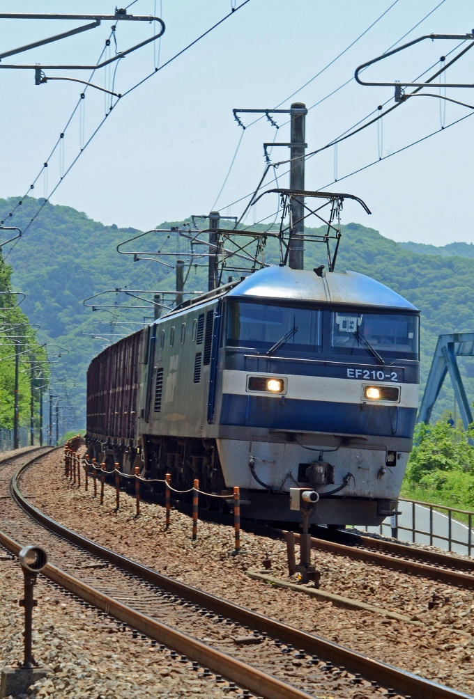 JR貨物 EF210形 EF210-2 鉄道フォト・写真 by シーホース21さん 有年駅：2015年05月05日12時ごろ