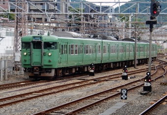 JR西日本 国鉄113系電車 鉄道フォト・写真 by シーホース21さん 京都駅 (JR)：2020年07月12日14時ごろ