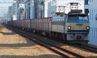 JR貨物 EF66形 EF66-30 鉄道フォト・写真 by シーホース21さん さくら夙川駅：2016年11月05日12時ごろ