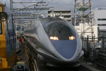 JR西日本 522形(M2c) のぞみ(新幹線) 522-8 鉄道フォト・写真 by たごさくさん 京都駅 (JR)：2010年02月13日09時ごろ