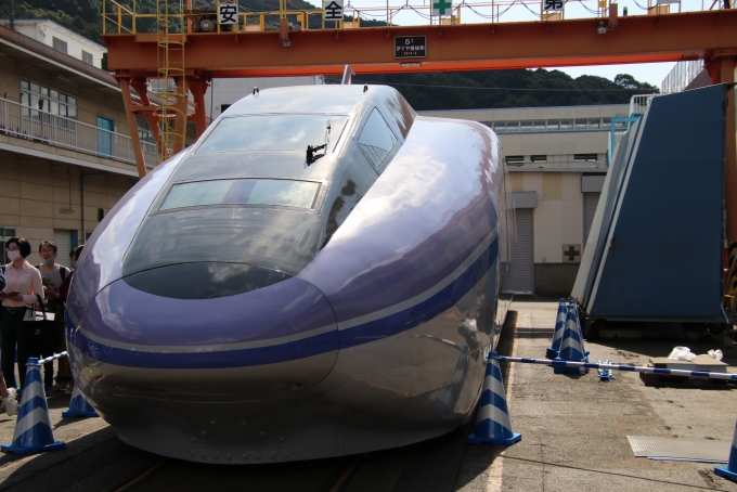 鉄道フォト・写真：JR西日本 500系新幹線電車 500‐906 博多南駅 鉄道フォト・写真 by たごさくさん - 撮影日 2022/10/23 11:23