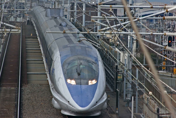 JR西日本 522形(M2c) のぞみ(新幹線) 522-8 鉄道フォト・写真 by たごさくさん 京都駅 (JR)：2009年02月11日09時ごろ