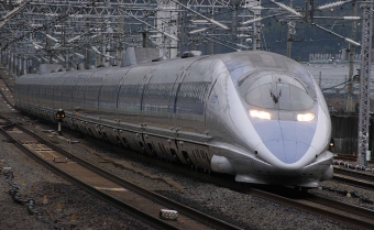 JR西日本 522形(M2c) のぞみ(新幹線) 522-8 鉄道フォト・写真 by たごさくさん 米原駅 (JR)：2010年02月27日10時ごろ