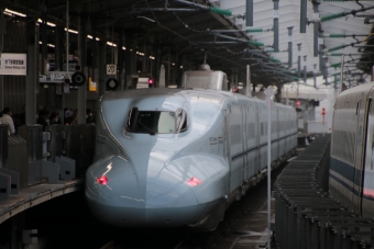 JR西日本 N700系新幹線電車 782形(M`c) さくら(新幹線) 782-7012 鉄道フォト・写真 by たごさくさん 新大阪駅 (JR)：2023年11月13日13時ごろ