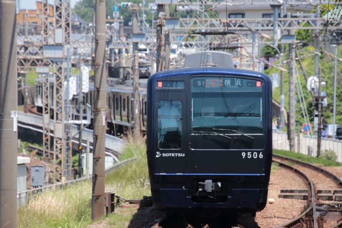 相模鉄道 相鉄9000系電車 クハ9500形(Tc) 9506 鉄道フォト・写真 by たごさくさん 海老名駅 (相鉄)：2024年05月18日11時ごろ