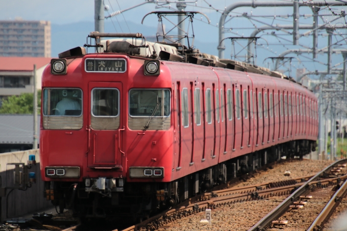 鉄道フォト・写真：名古屋鉄道 名鉄100・200系電車 114 布袋駅 鉄道フォト・写真 by たごさくさん - 撮影日 2024/06/24 09:25