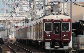 阪急電鉄 7014 鉄道フォト・画像(記録写真) | レイルラボ(RailLab)