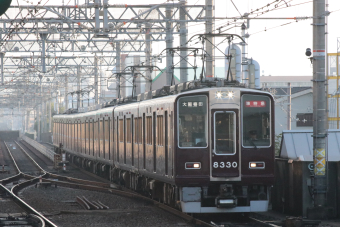 阪急8300系 8330F編成 (正雀車庫) 鉄道フォト | レイルラボ(RailLab)