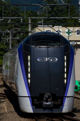 JR東日本 クモハE352形 富士回遊(特急) クモハE352-3 鉄道フォト・写真 by Noxxminさん 富士山駅：2021年07月17日09時ごろ