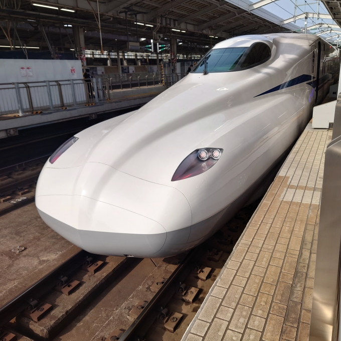 鉄道フォト・写真：JR東海  Ｎ700Ｓ 新大阪駅 鉄道フォト・写真 by axslaさん - 撮影日 2021/05/11 07:30