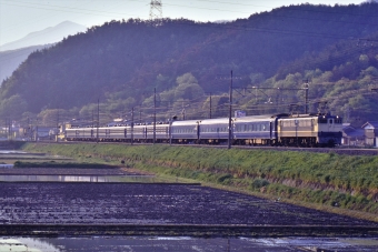 JR西日本 国鉄EF65-1000 ちくま(急行) EF651110 鉄道フォト・写真 by トミーさん ：1997年04月27日05時ごろ
