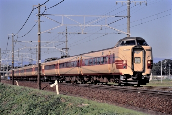 JR東海 国鉄381系電車 しなの 鉄道フォト・写真 by トミーさん ：1998年02月15日00時ごろ