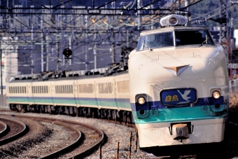JR東日本 国鉄485系電車 クハ481形(Tc) 白鳥(特急) 鉄道フォト・写真 by トミーさん ：1997年01月19日00時ごろ