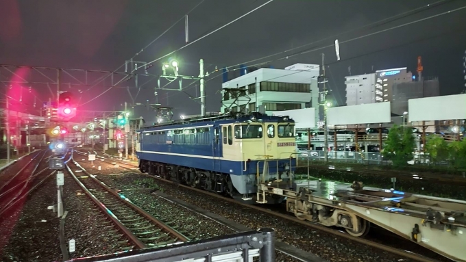 鉄道フォト・写真：JR貨物  EF65-2097 岡山駅 鉄道フォト・写真 by けんさん - 撮影日 2022/07/09 20:00