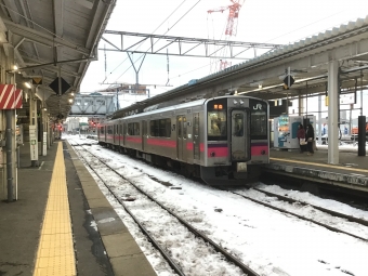 JR東日本 クモハ701形 クモハ701-23 鉄道フォト・写真 by もふもふさん 青森駅 (JR)：2019年12月08日15時ごろ