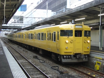 JR西日本 クハ115形 クハ115-2003 鉄道フォト・写真 by もふもふさん 広島駅：2016年01月11日16時ごろ