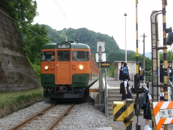 JR東日本 国鉄115系電車 鉄道フォト・写真 by もふもふさん 大前駅：2006年06月17日16時ごろ