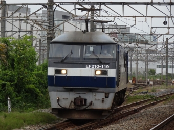 JR貨物 EF210形 EF210-119 鉄道フォト・写真 by 特別快速さん 新川崎駅：2021年07月26日16時ごろ