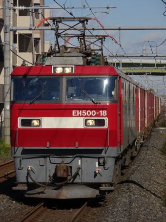 JR貨物 EH500形 EH500-18 鉄道フォト・写真 by 特別快速さん 新白岡駅：2021年11月24日11時ごろ
