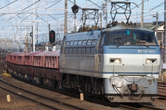 JR貨物 EF66-124 鉄道フォト・写真 by わいどびゅーさん 清洲駅：2021年12月28日10時ごろ